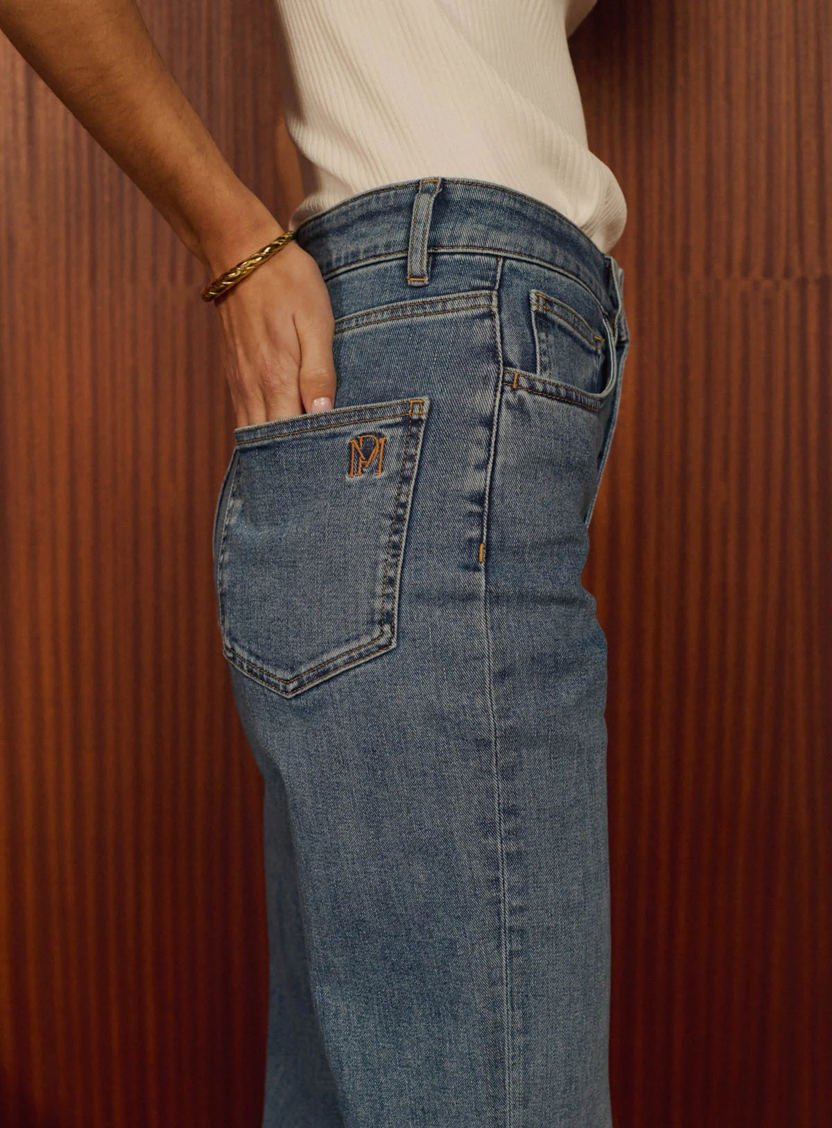 Jean à revers Pietro - Image 4