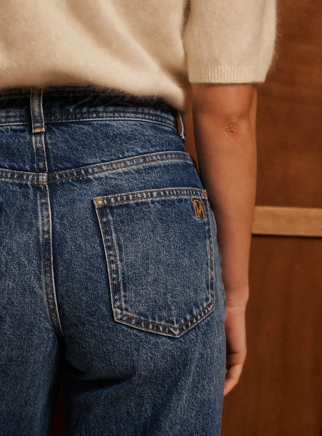 Jean wide Prune - Image 4