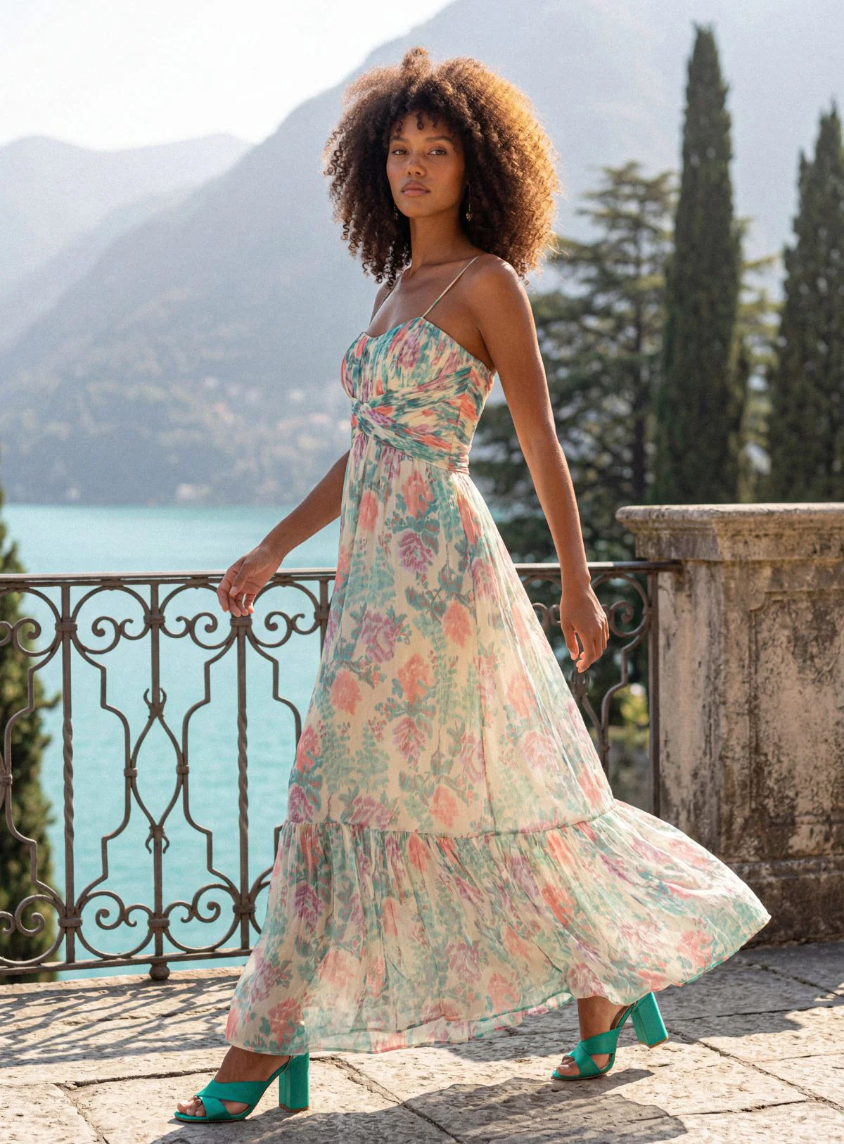 Robe en soie Elena - Image 3