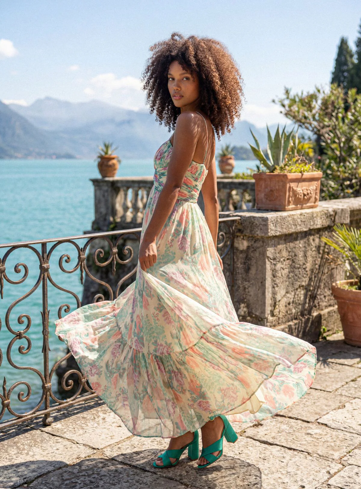 Robe en soie Elena - Image 4