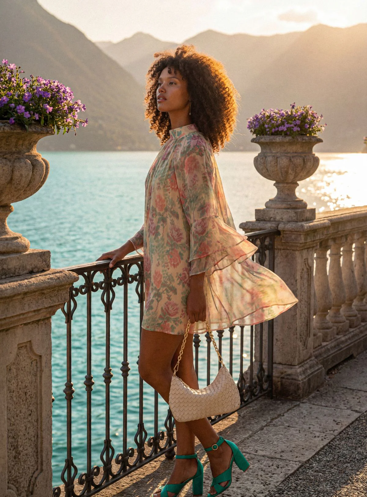 Robe en soie Romane - Image 2