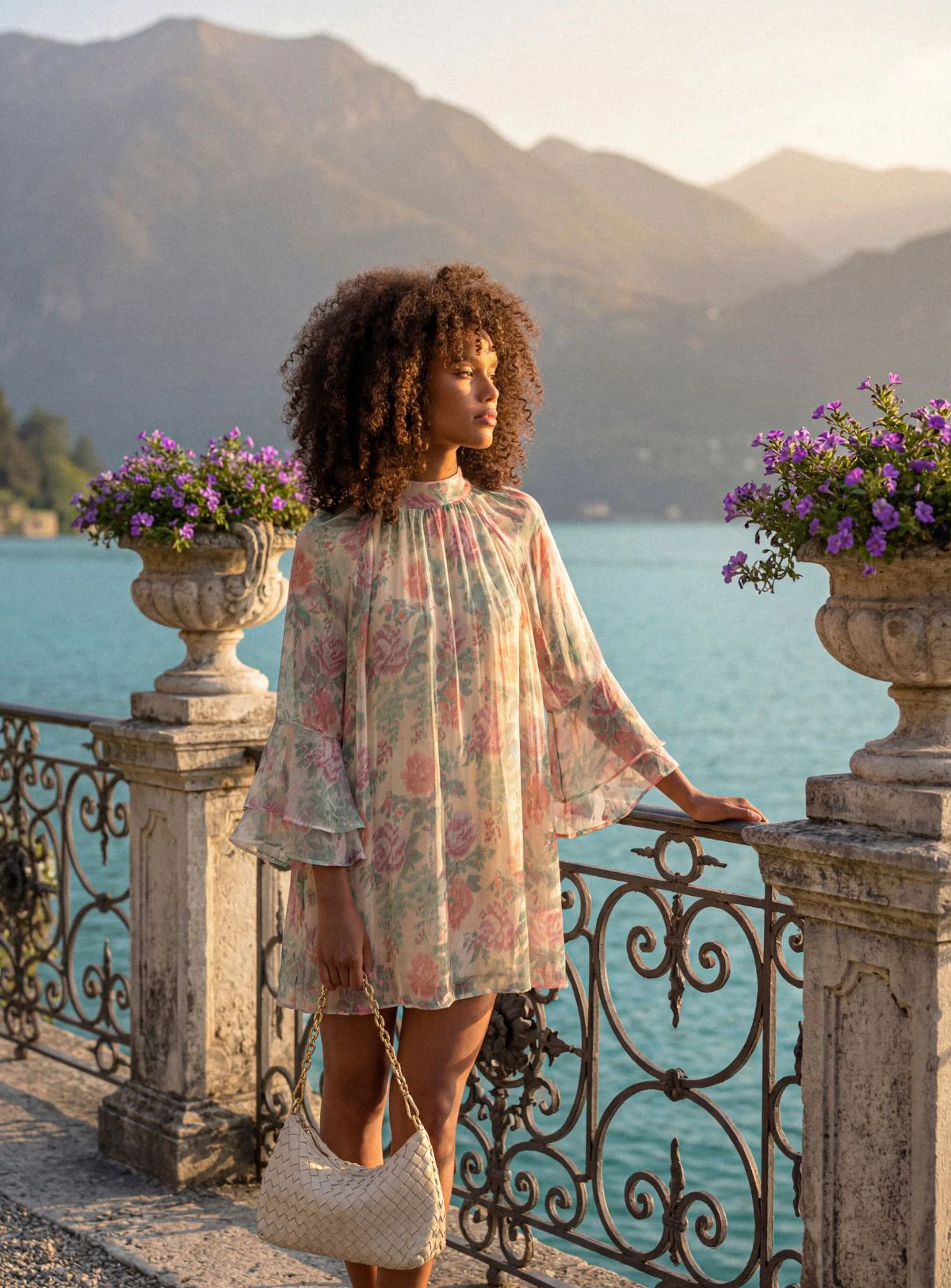 Robe en soie Romane - Image 3