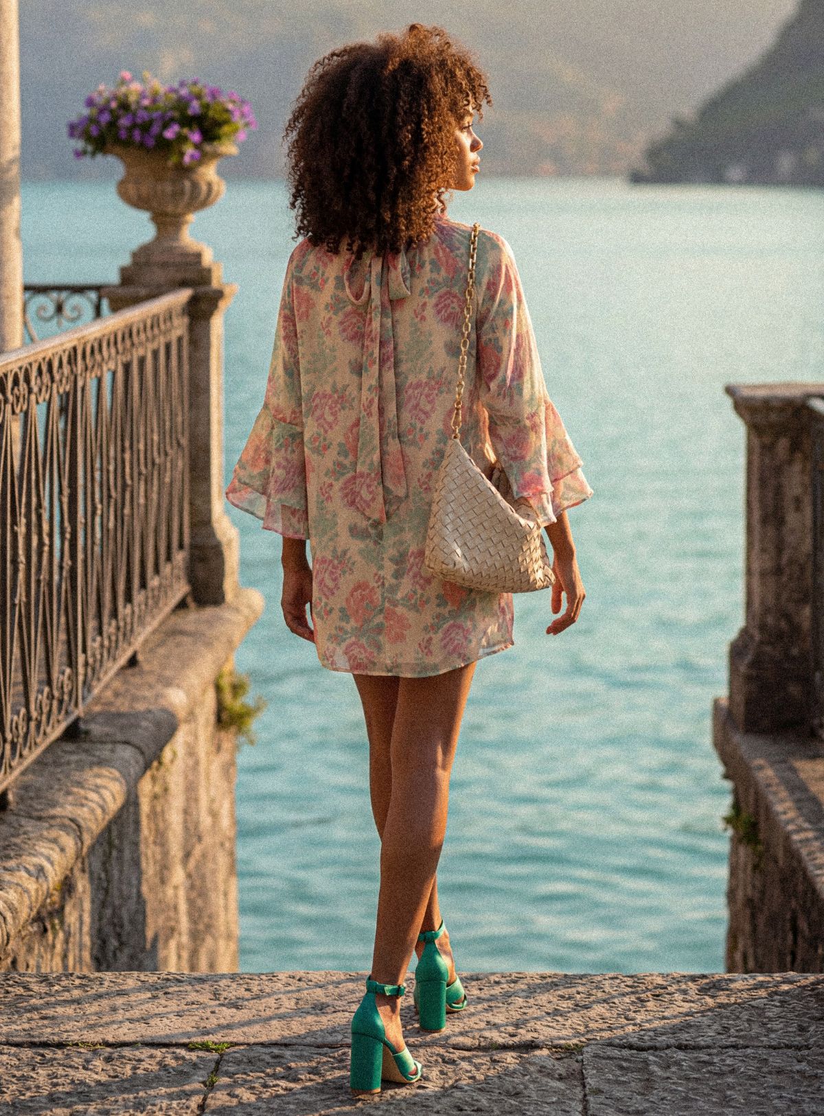 Robe en soie Romane - Image 5