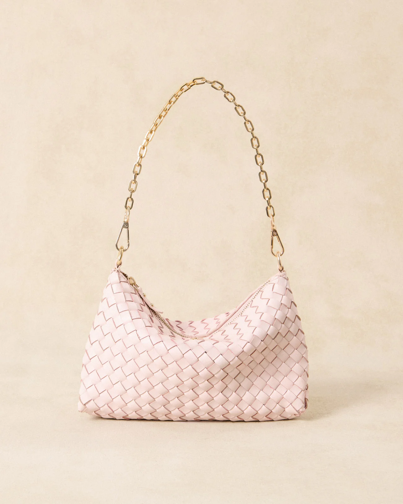 Sac Violette petit tressé - Image 4