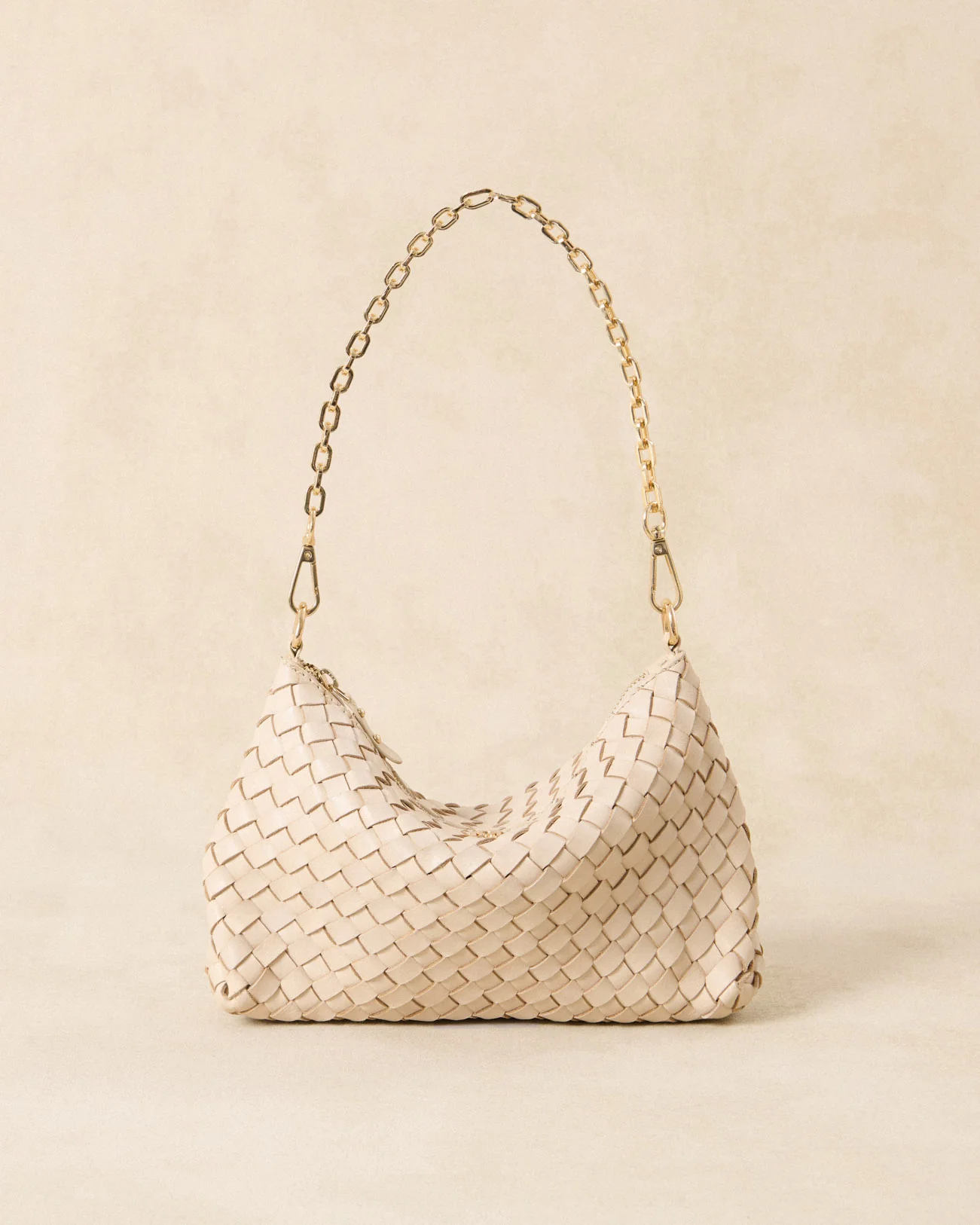 Sac Violette petit tressé - Image 3