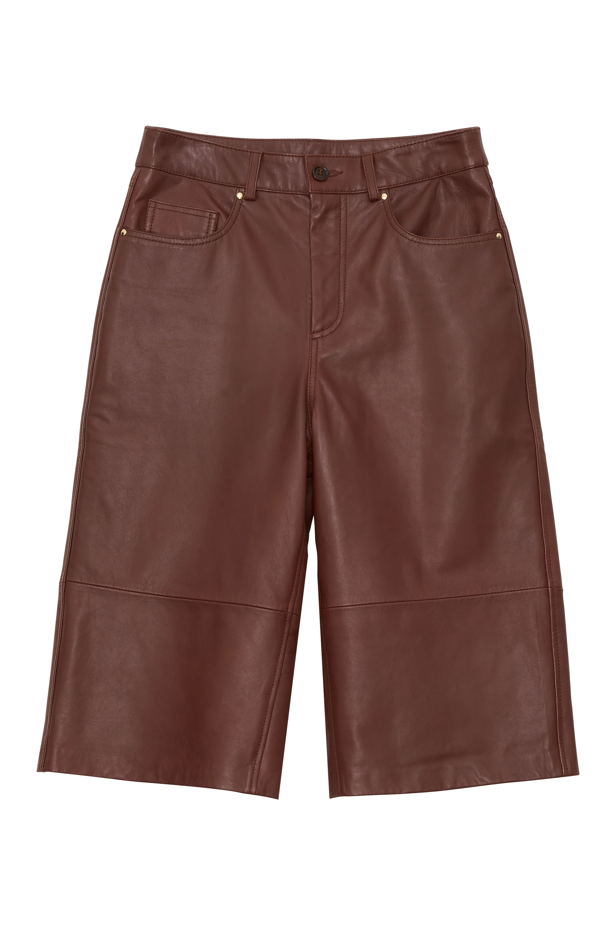 Jupe-culotte en cuir Peter - Image 6